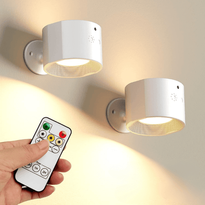 Arandela de Parede Interna LED Bifocal Sem Fio Dechouzz