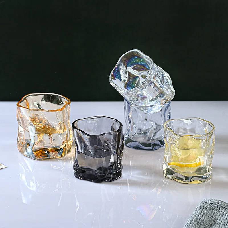 Copo de Whisky Cristal Drinks Irregular Dechouzz