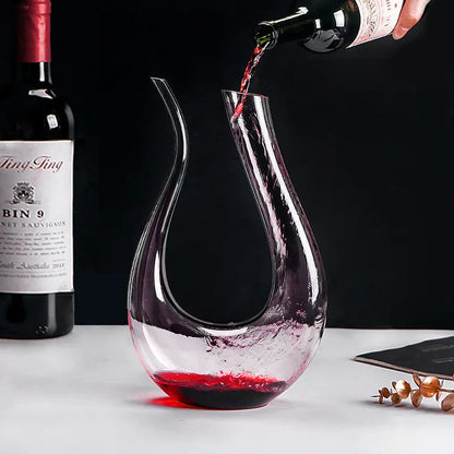 Decanter de Vinho de Vidro Cisne Dechouzz