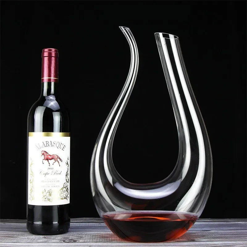 Decanter de Vinho de Vidro Cisne Dechouzz