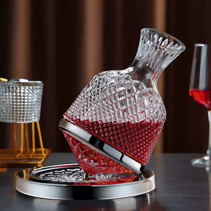 Decanter de Vinho de Vidro Cristal Dechouzz