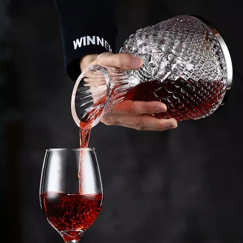 Decanter de Vinho de Vidro Cristal Dechouzz