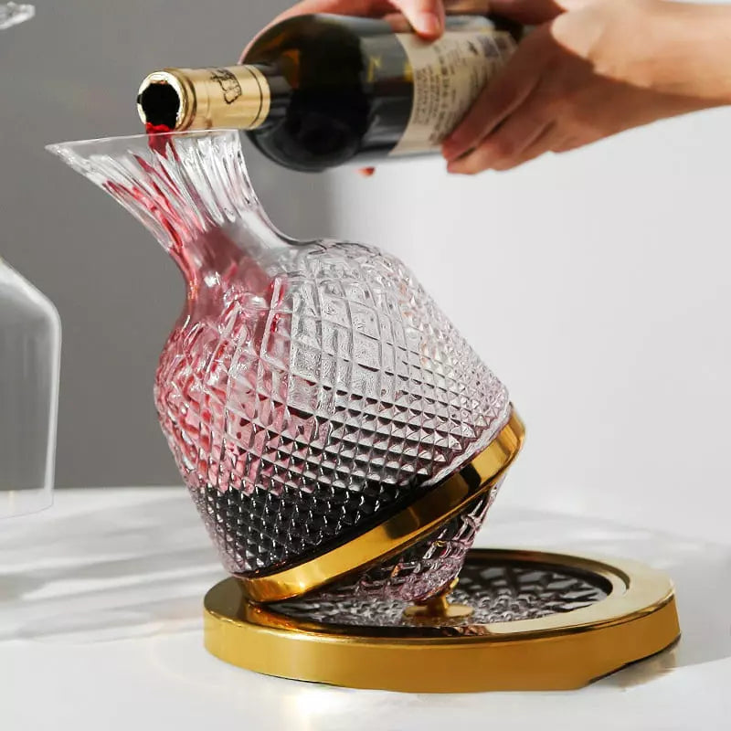 Decanter de Vinho de Vidro Cristal Dechouzz