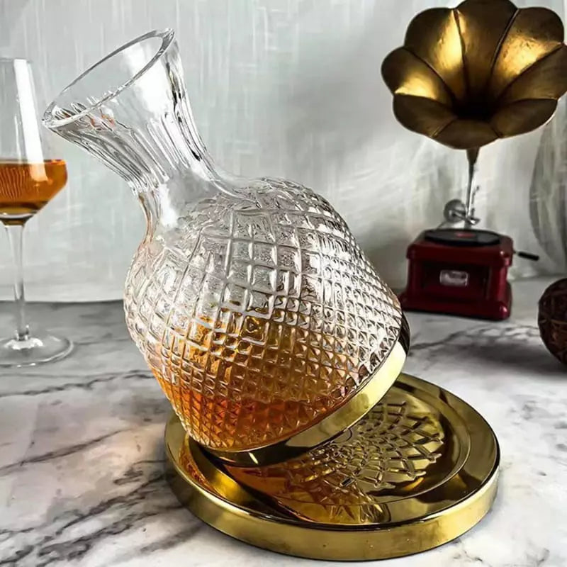 Decanter de Vinho de Vidro Cristal Dechouzz