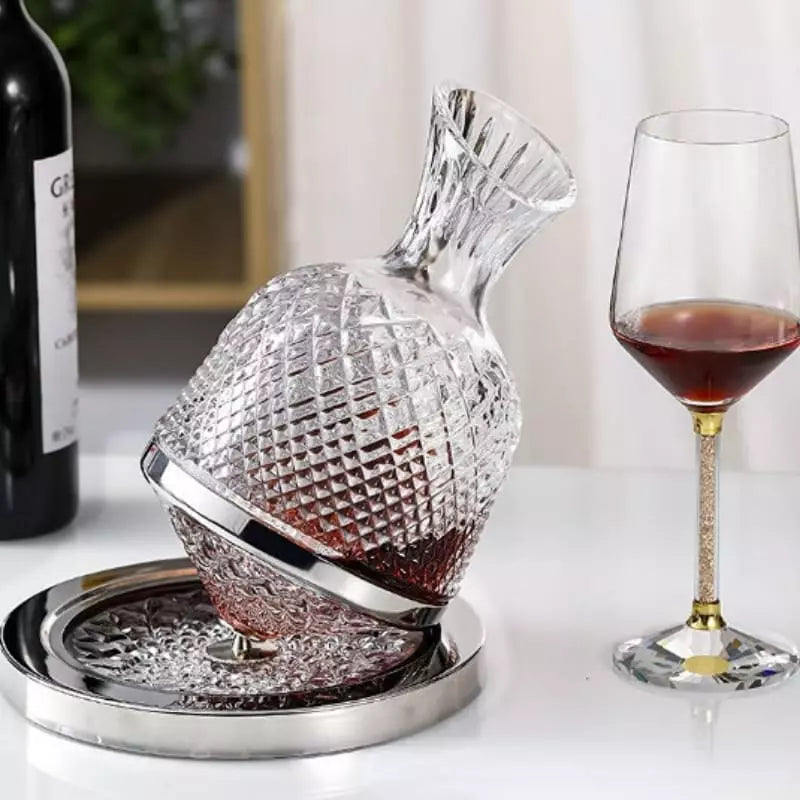 Decanter de Vinho de Vidro Cristal Dechouzz