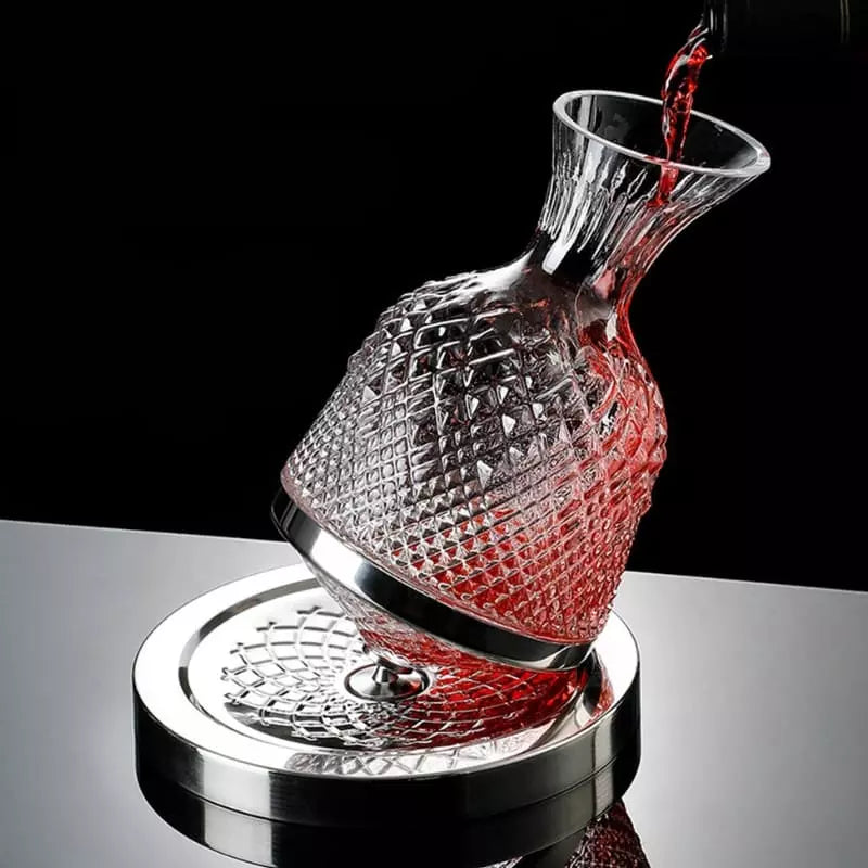 Decanter de Vinho de Vidro Cristal Dechouzz