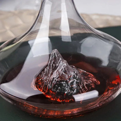 Decanter de Vinho e Whisky Vidro Iceberg Dechouzz