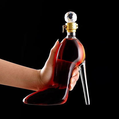 Decanter de Vinho e Whisky Vidro Sapato Dechouzz