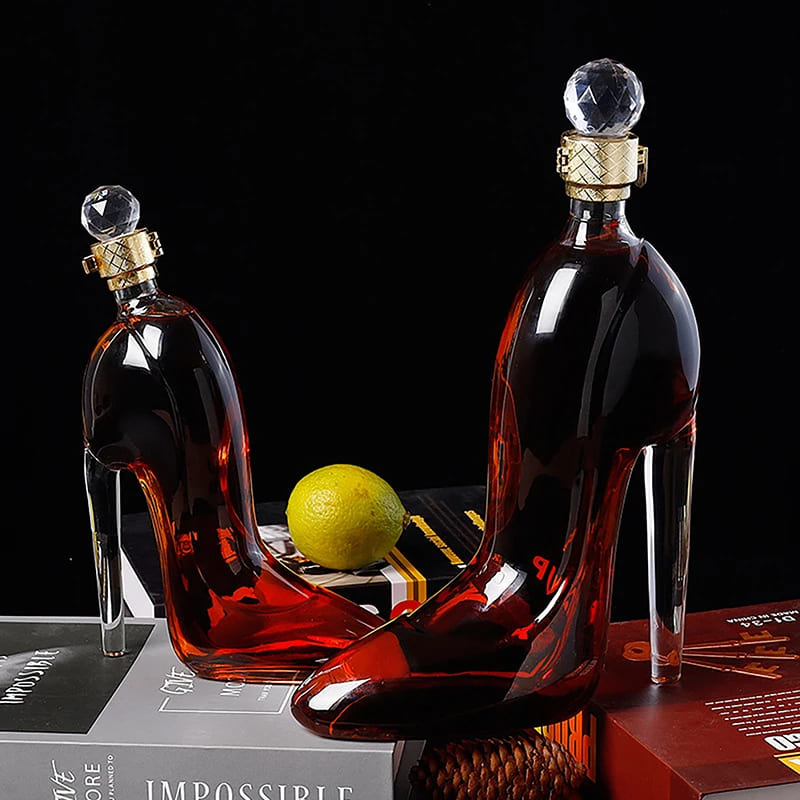 Decanter de Vinho e Whisky Vidro Sapato Dechouzz