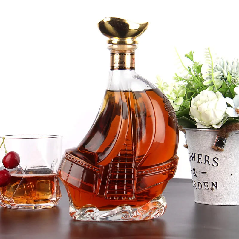 Decanter de Vinho Whisky Vidro Caravela Dechouzz