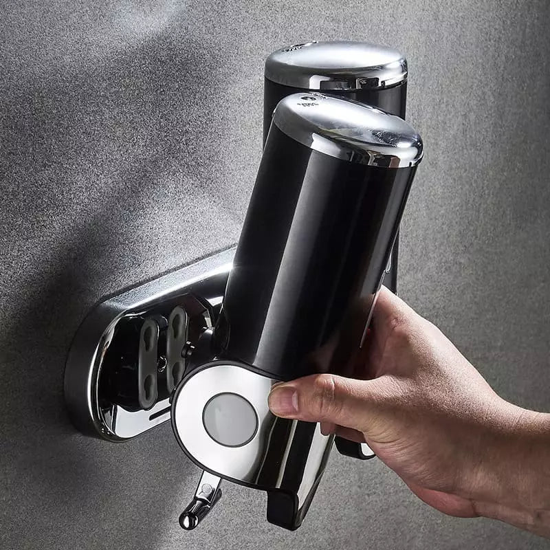 Dispenser de Sabonete Líquido, Shampoo e Condicionador Dechouzz