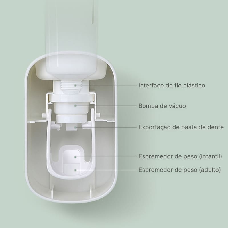 Dispenser Inteligente de Pasta de Dente Dechouzz