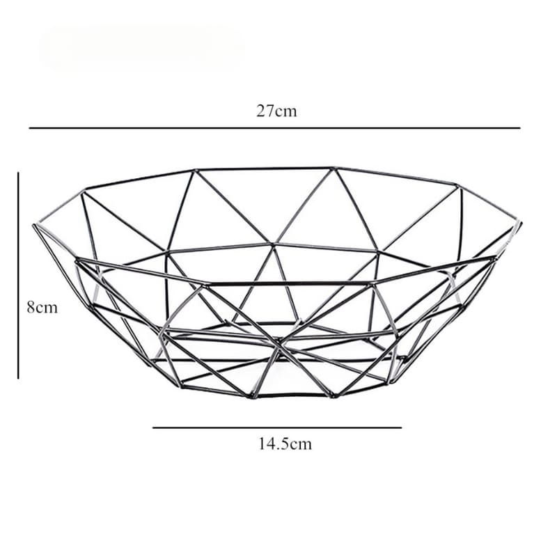 Fruteira de Mesa Cesta de Fruta e Decoração de Mesa Dechouzz