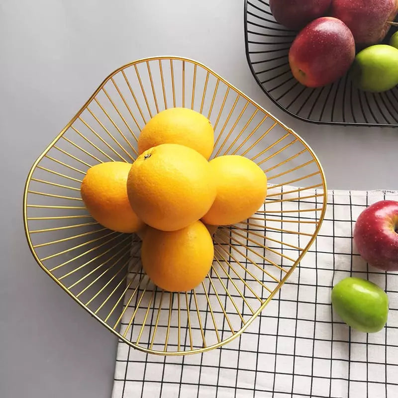 Fruteira de Mesa Cesta de Fruta e Decoração de Mesa Dechouzz