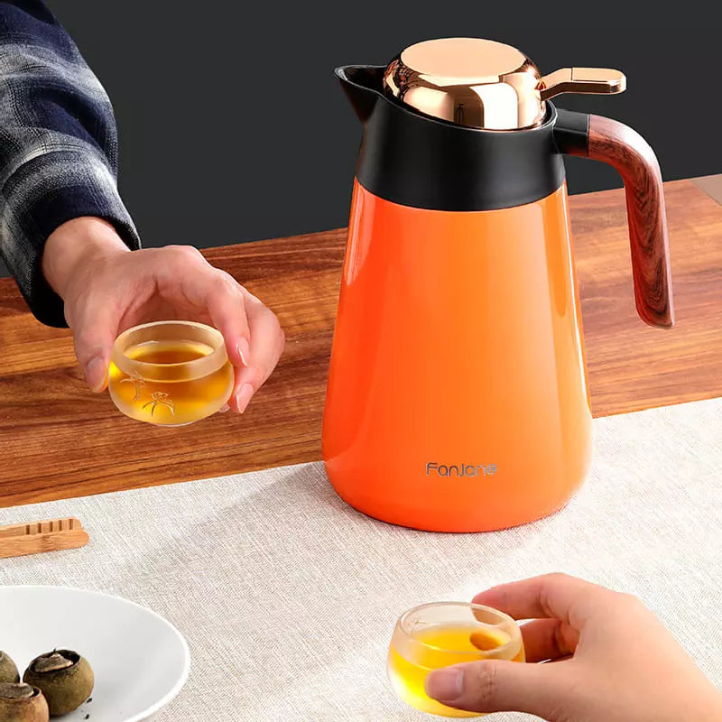 Garrafa Térmica Café Chá Inox 1.6L Dechouzz