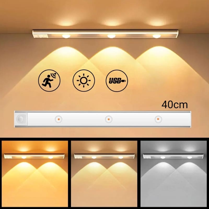 Luminária de LED Magnética com Sensor de Movimento Dechouzz