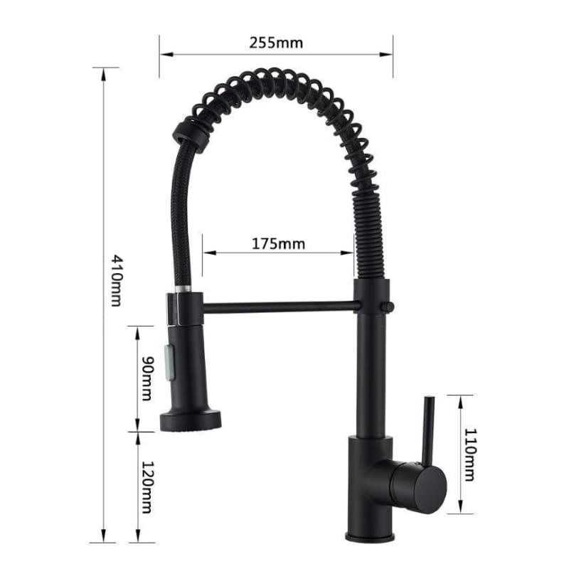 Torneira Gourmet para Cozinha Monocomando Flexível Dechouzz